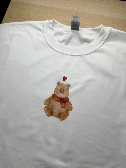 CLEARANCE Barnaby Bear sweatshirt - Tired Girl Apparel