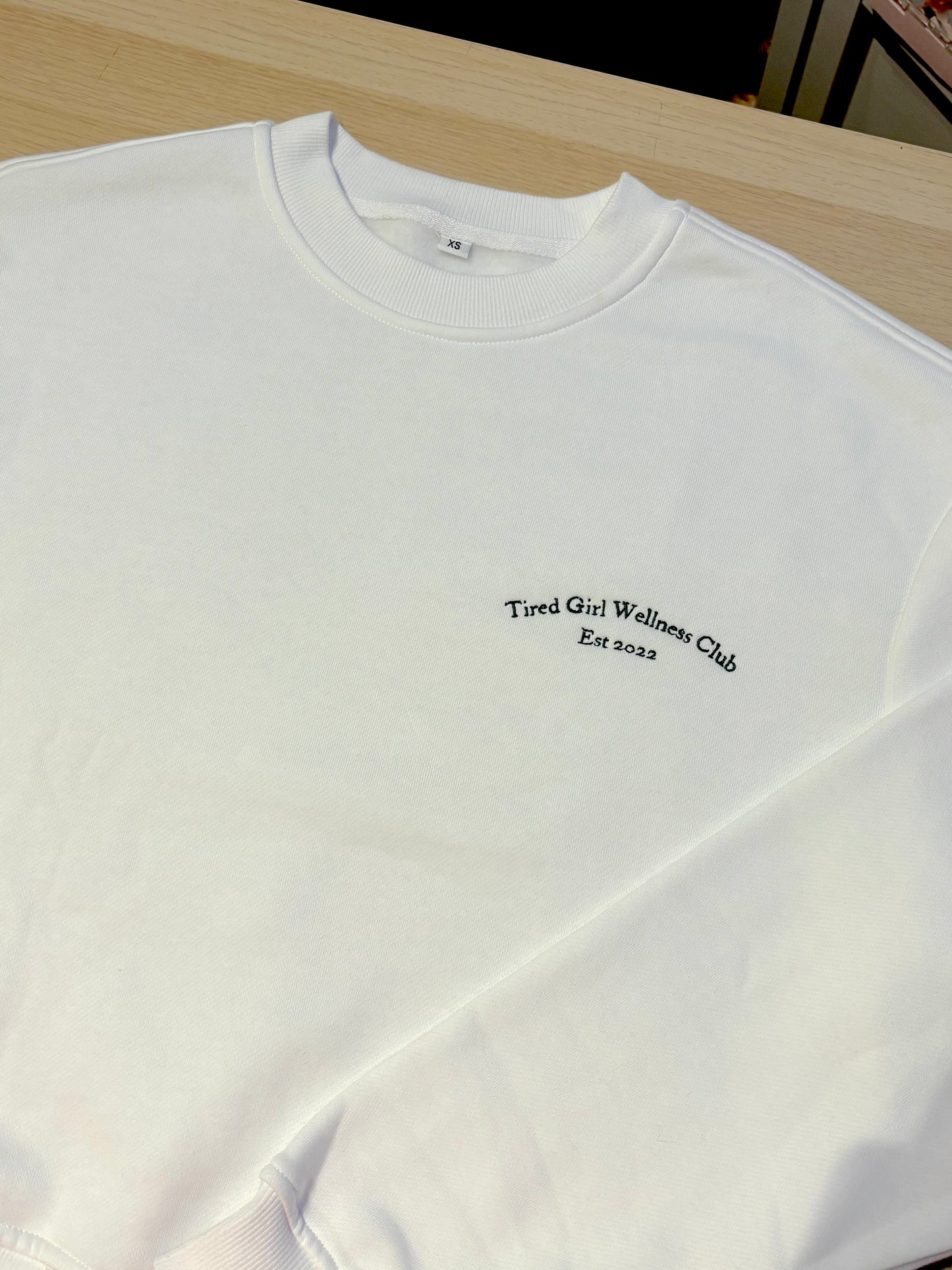 CLEARANCE Tired Girl Wellness Club sweatshirt