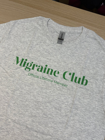 CLEARANCE Migraine Club printed tee