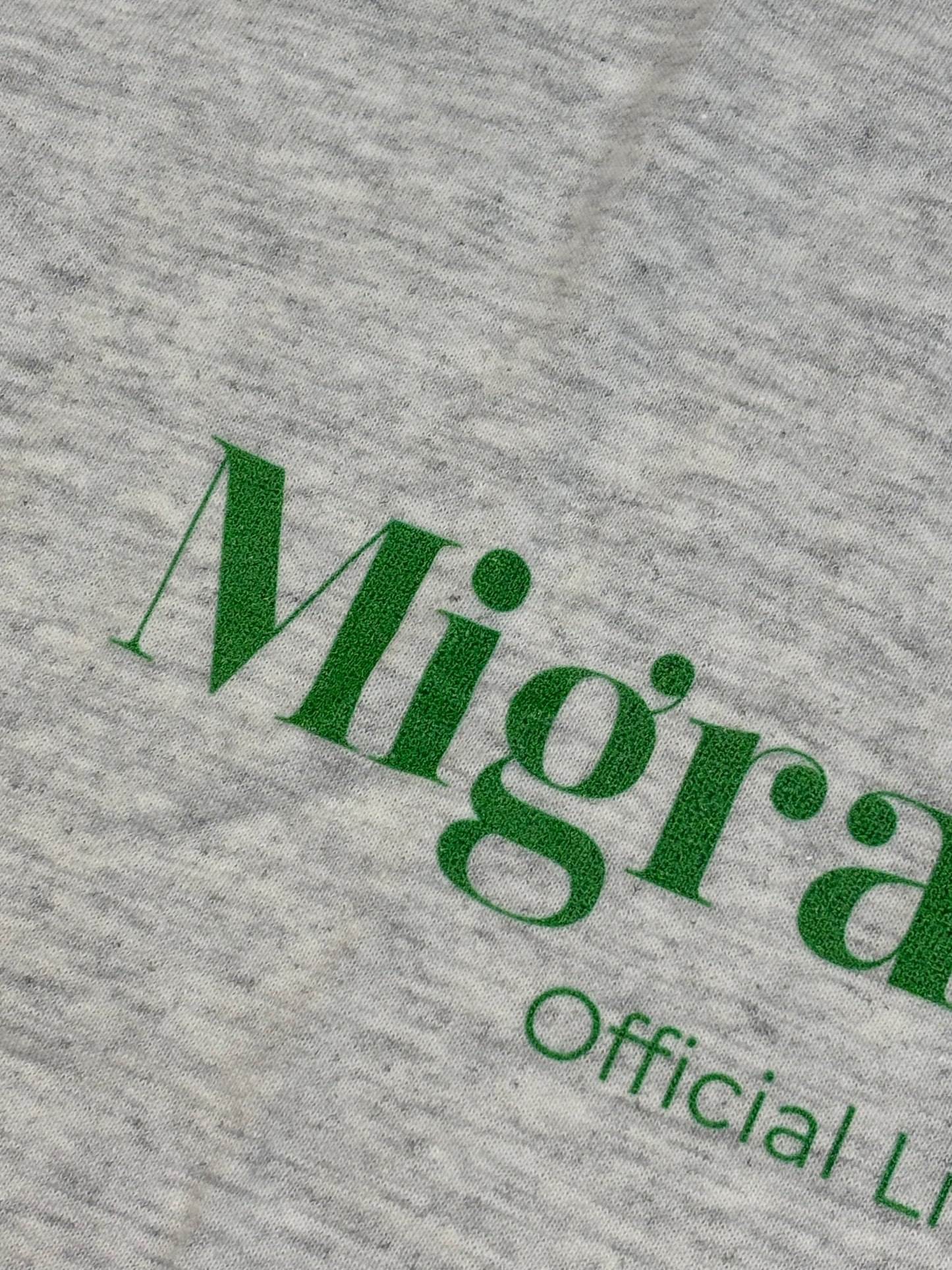 CLEARANCE Migraine Club printed tee