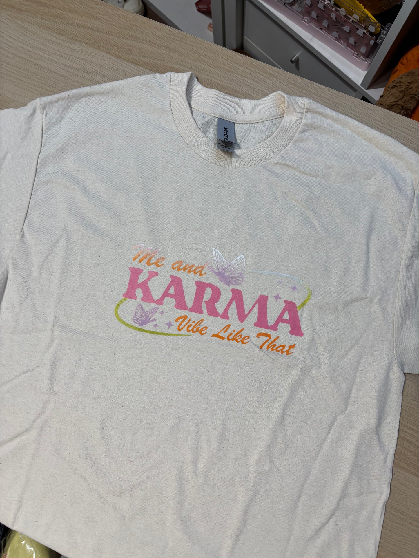 CLEARANCE Me & Karma Vibe Like That tee