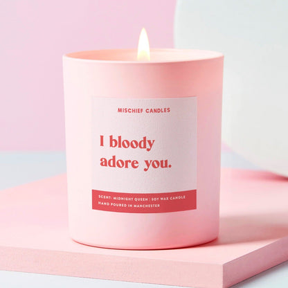 Mischief Candles I Bloody Adore You Candle