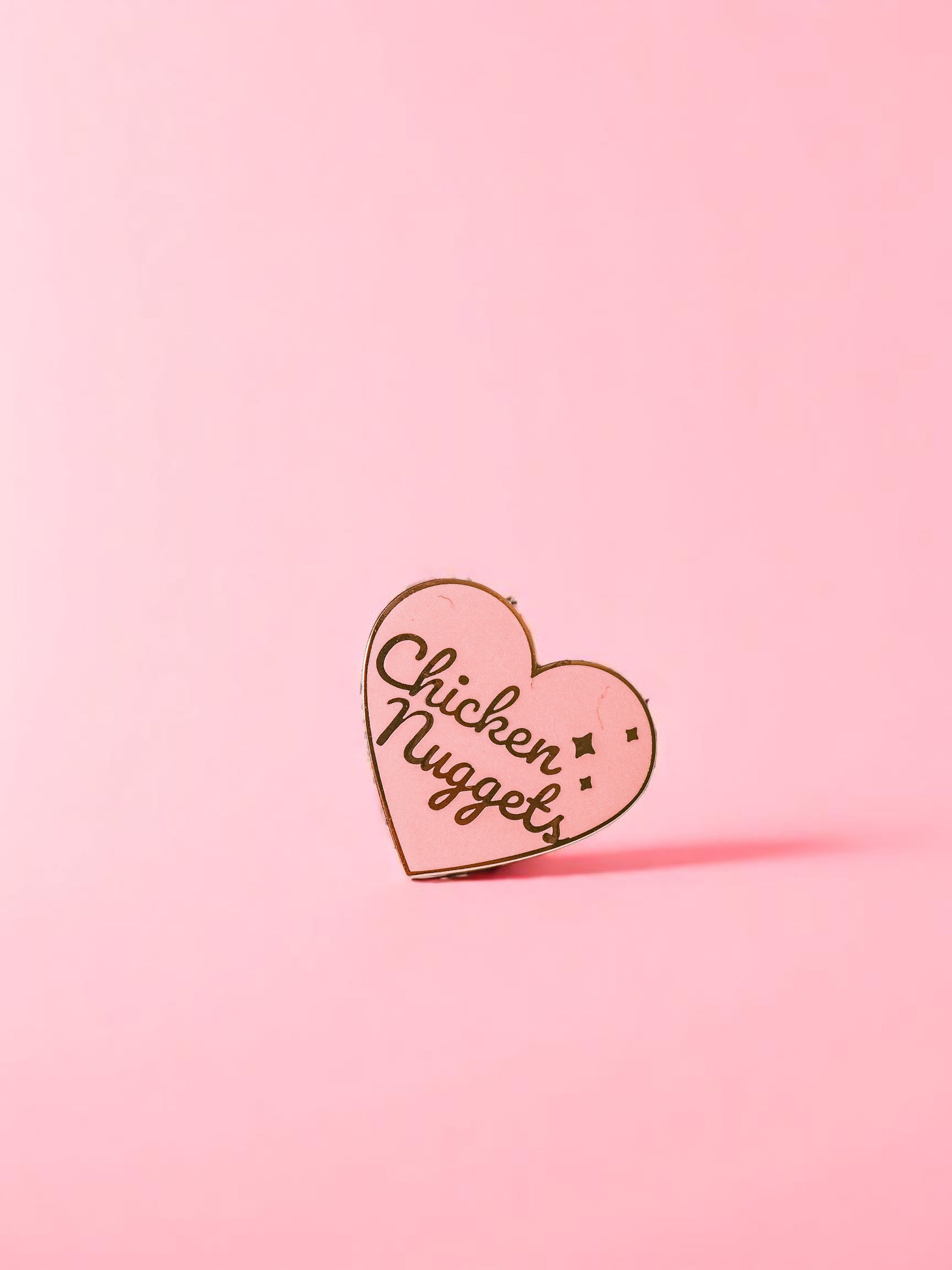 Chicken Nuggets enamel pin - Tired Girl Apparel