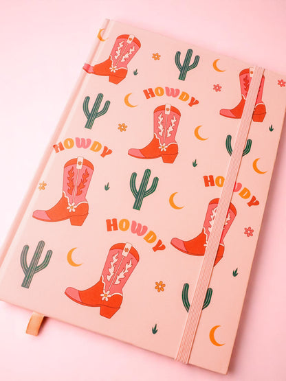Howdy Cowgirl A5 Notebook