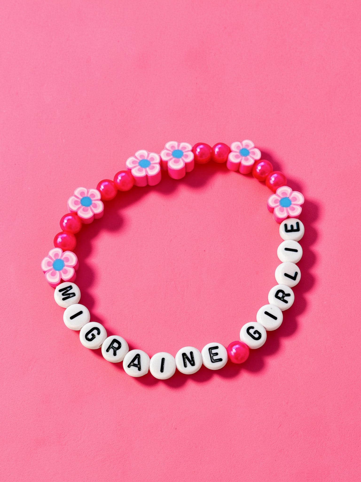 Migraine Girlie friendship bracelet - Tired Girl Apparel