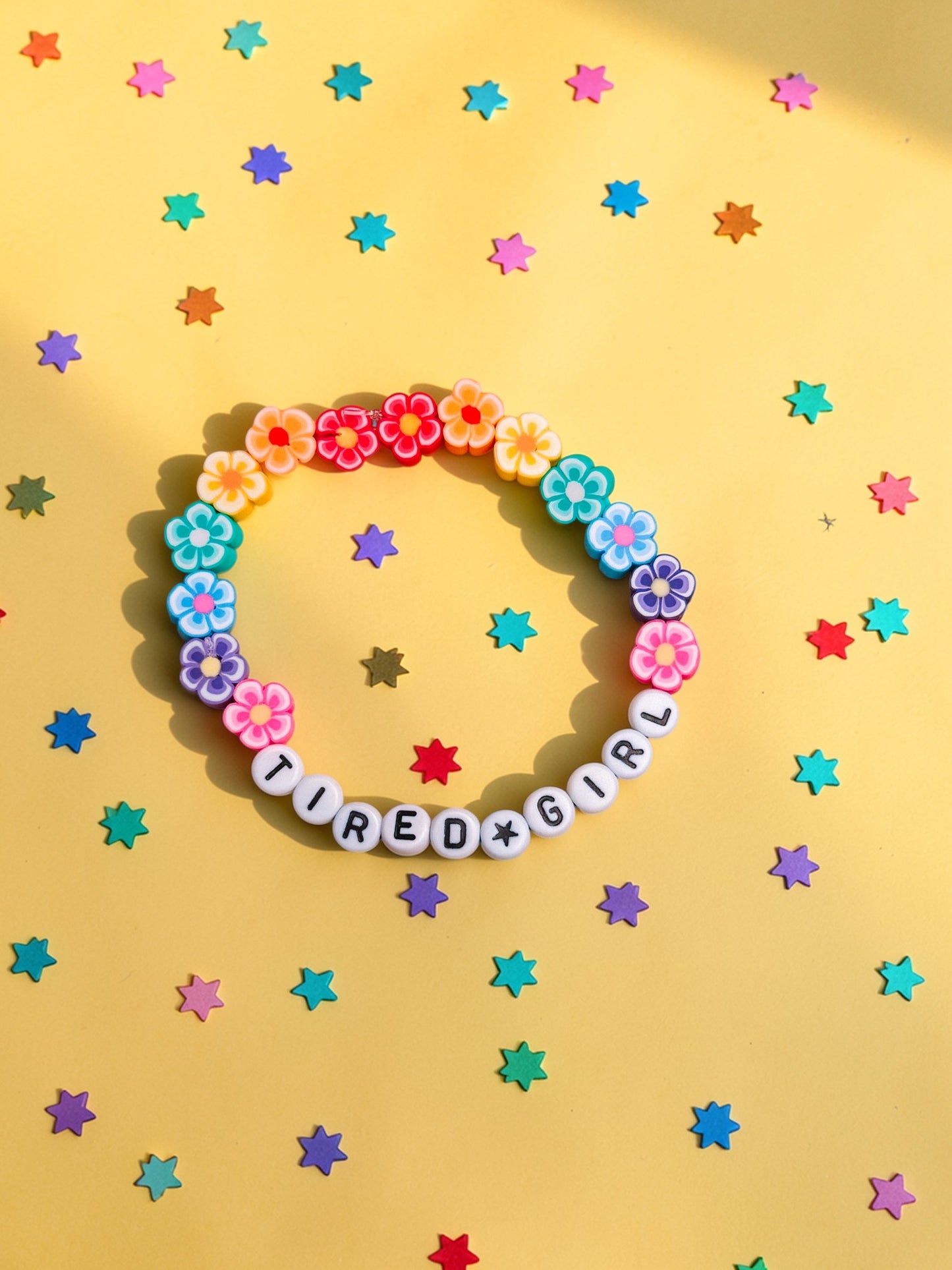 Tired Girl friendship bracelet