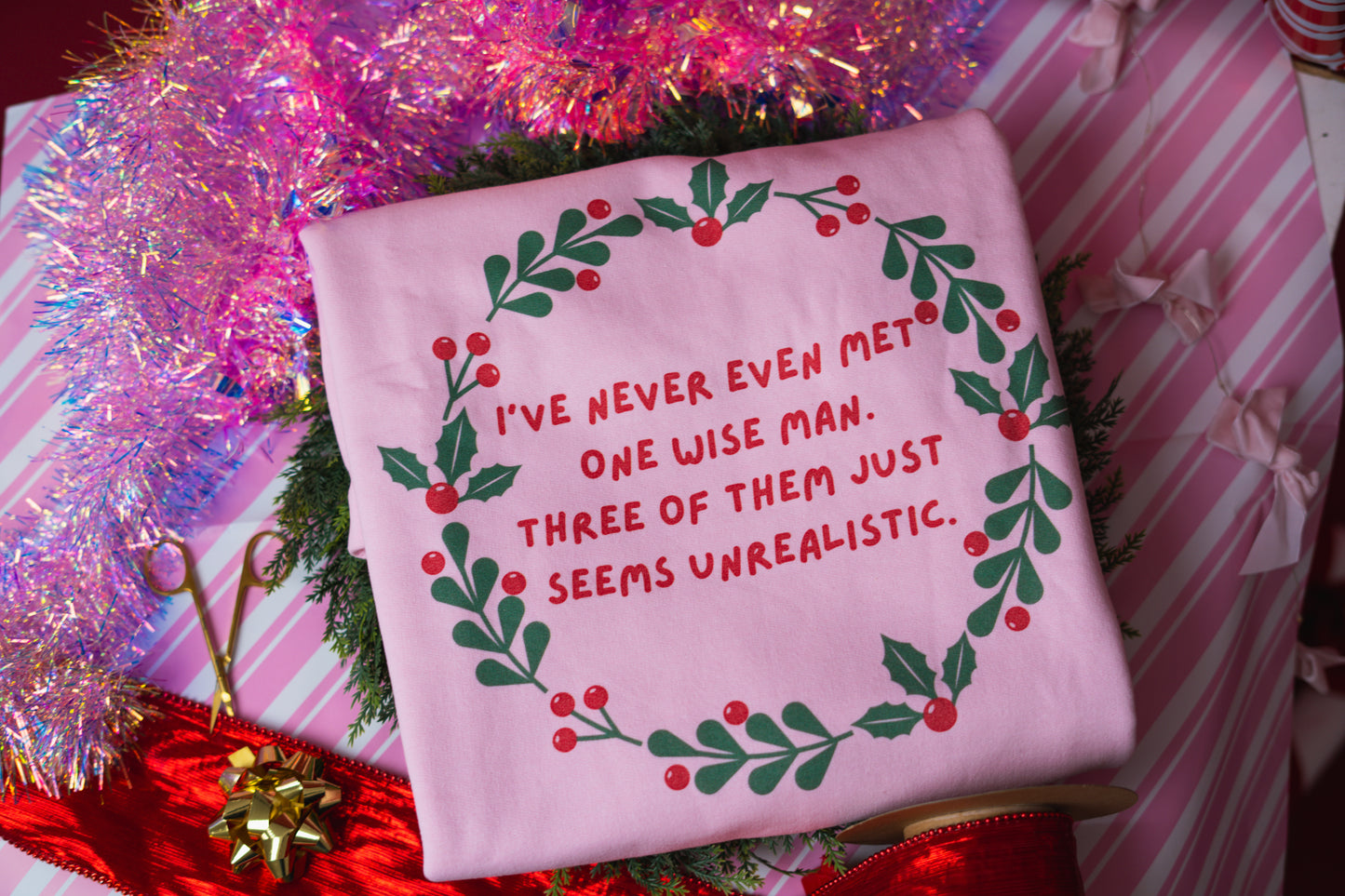 Three Wise Men printed sweatshirt