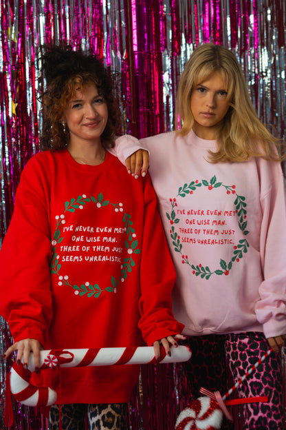 Three Wise Men printed sweatshirt