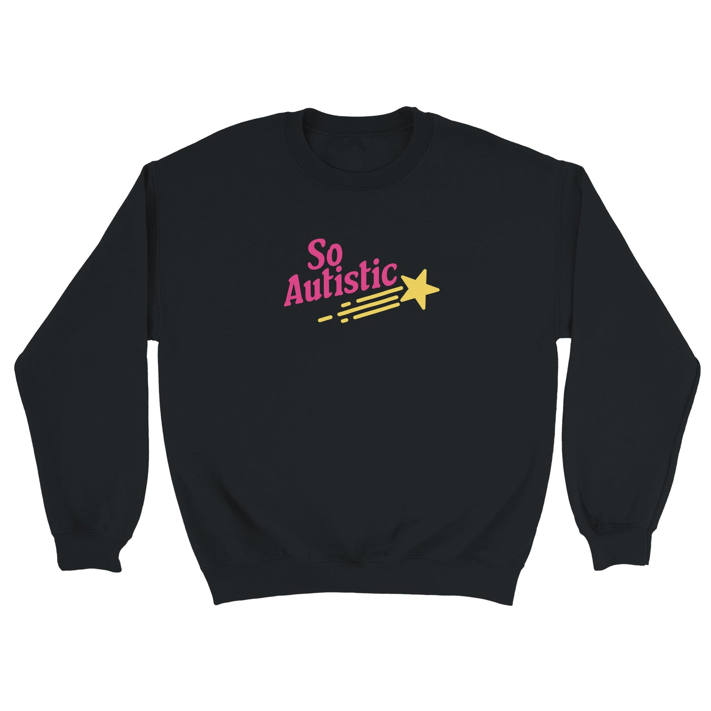 So Autistic embroidered crewneck sweatshirt