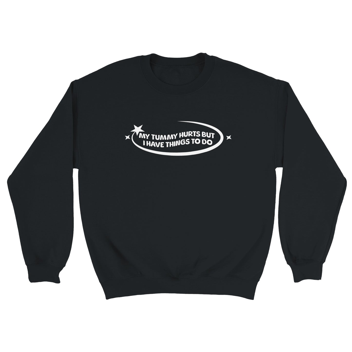 Things To Do embroidered crewneck sweatshirt