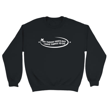 Things To Do embroidered crewneck sweatshirt