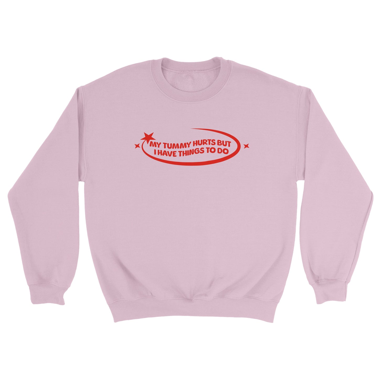 Things To Do embroidered crewneck sweatshirt