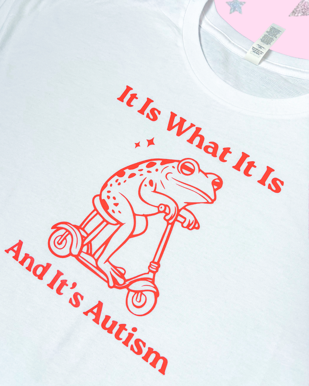 It’s Autism printed T-shirt - Tired Girl Apparel