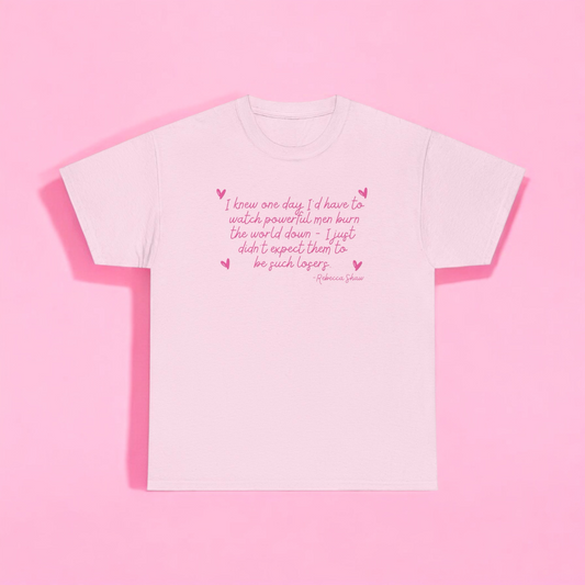 Powerful Men printed t-shirt - Tired Girl Apparel