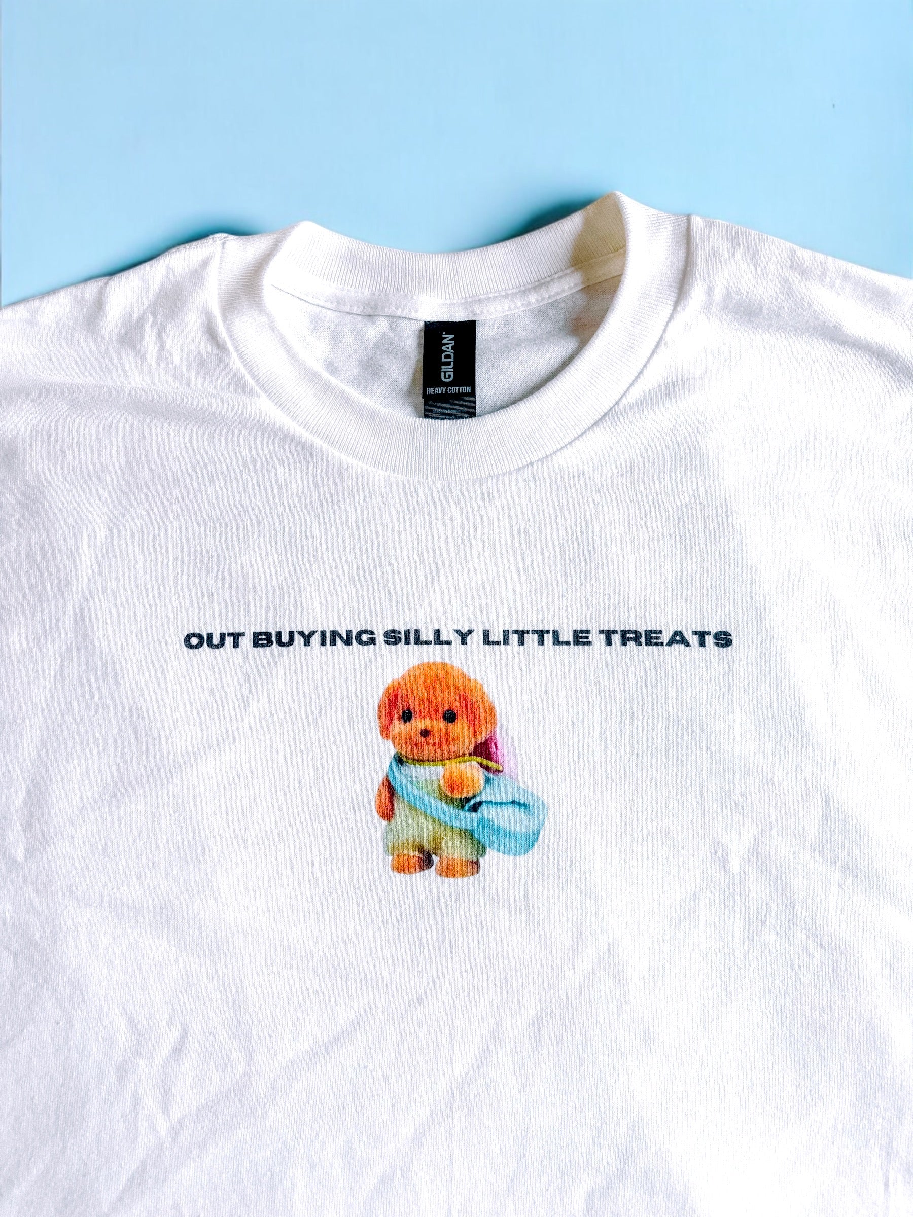 Silly Little Treats printed t-shirt - Tired Girl Apparel