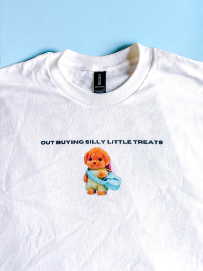 Silly Little Treats printed t-shirt - Tired Girl Apparel