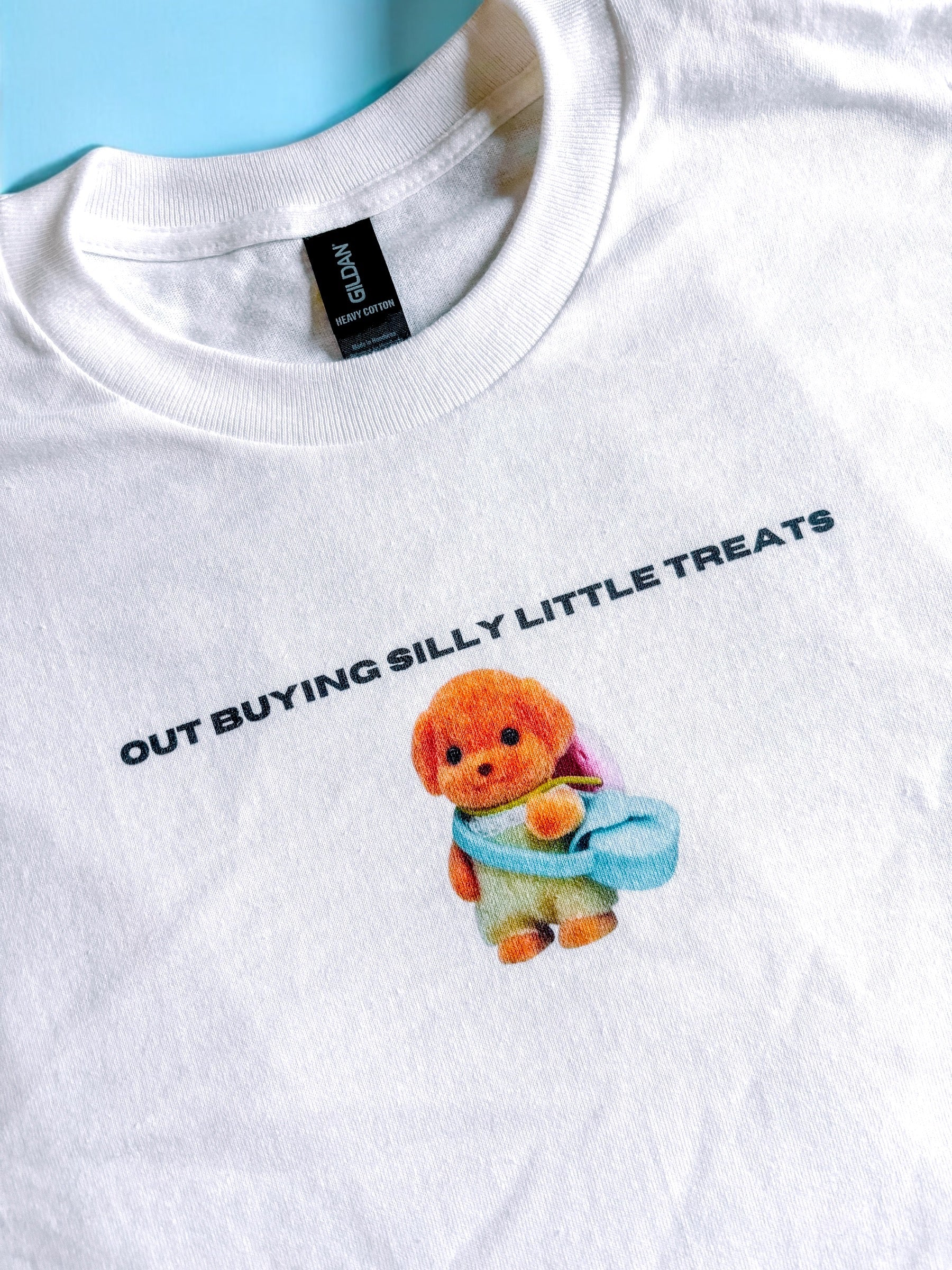 Silly Little Treats printed t-shirt - Tired Girl Apparel
