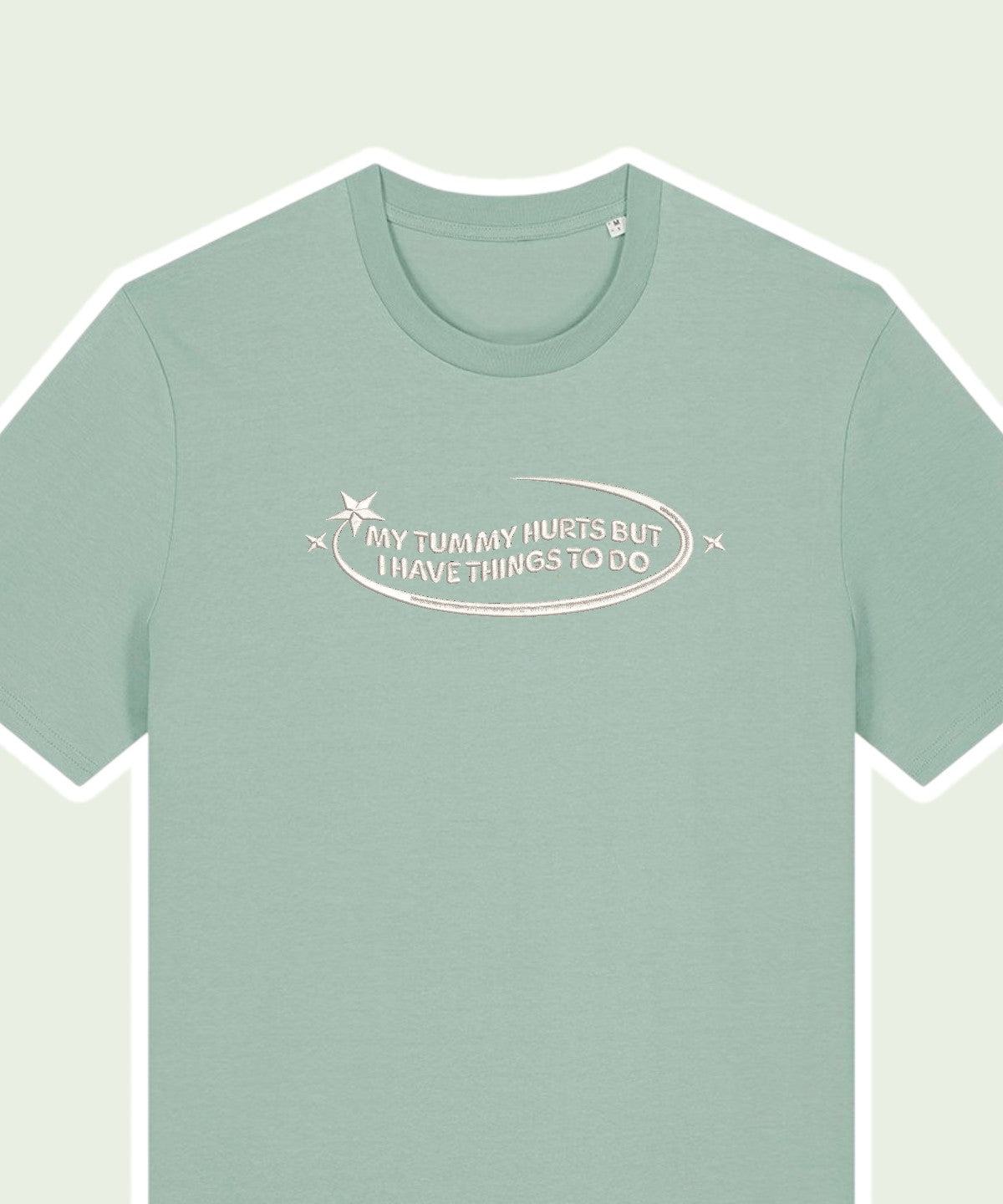 Things To Do embroidered t-shirt