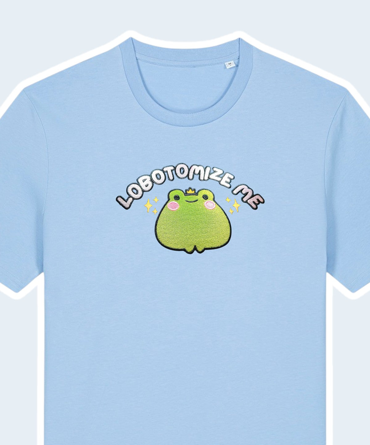 Lobotomize Me embroidered t-shirt