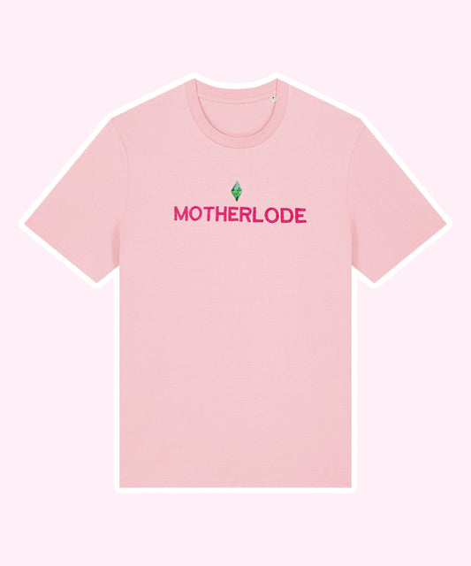 Motherlode embroidered t-shirt - Tired Girl Apparel