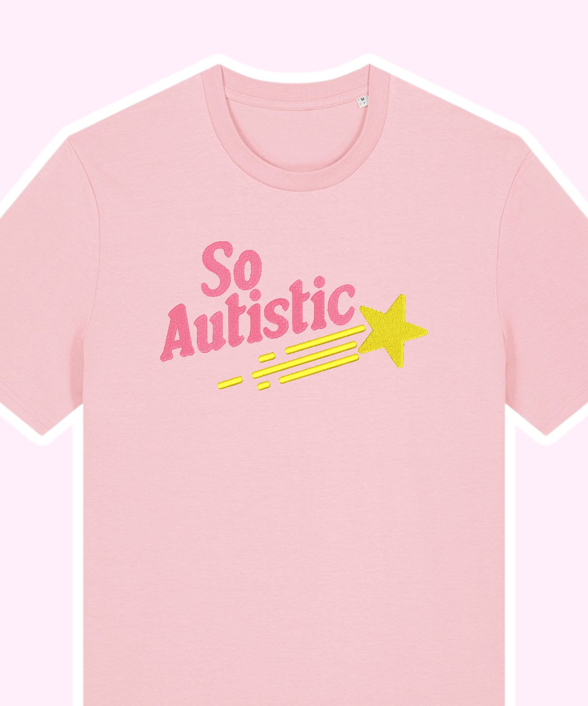 So Autistic embroidered t-shirt