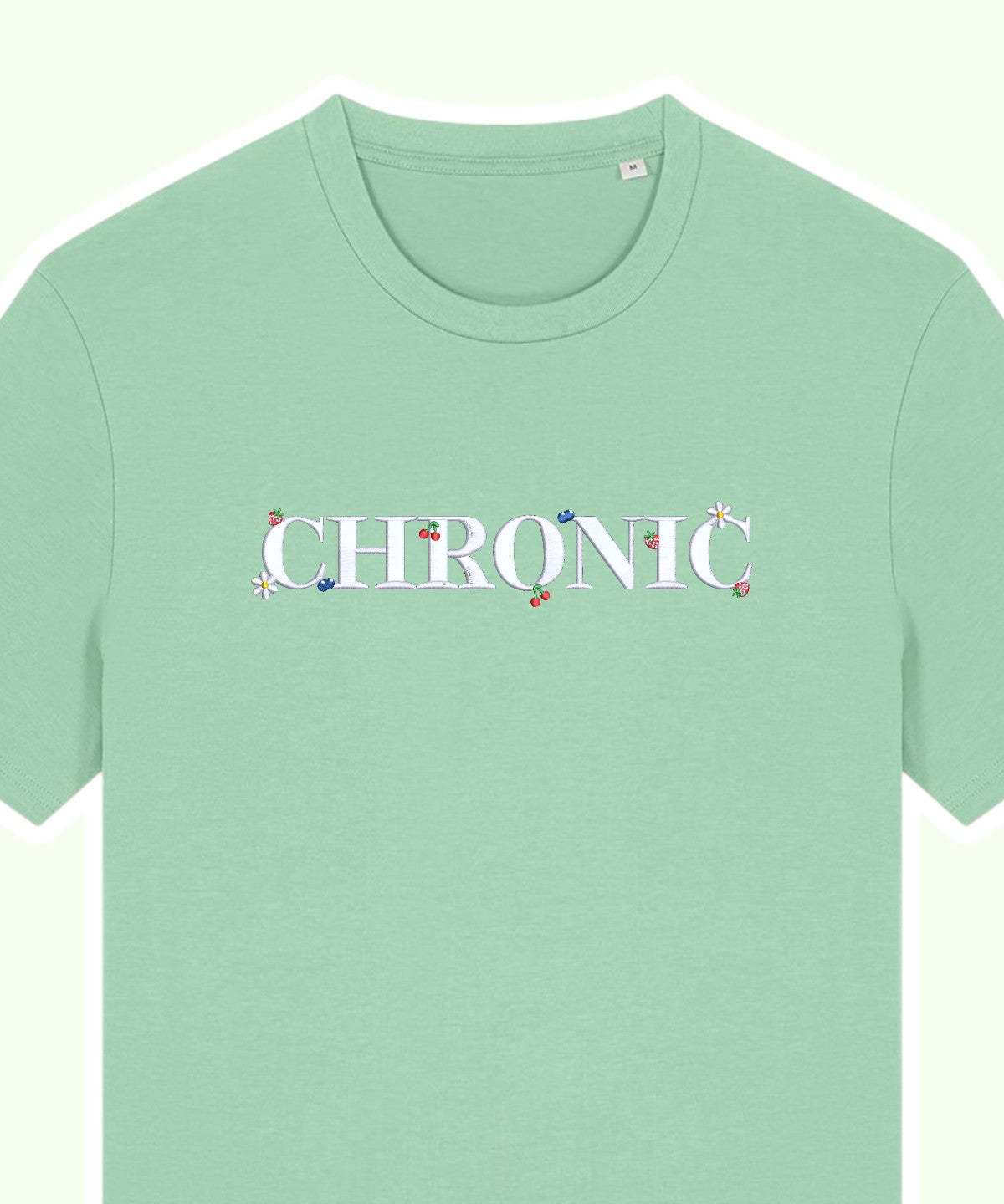 CHRONIC embroidered t-shirt
