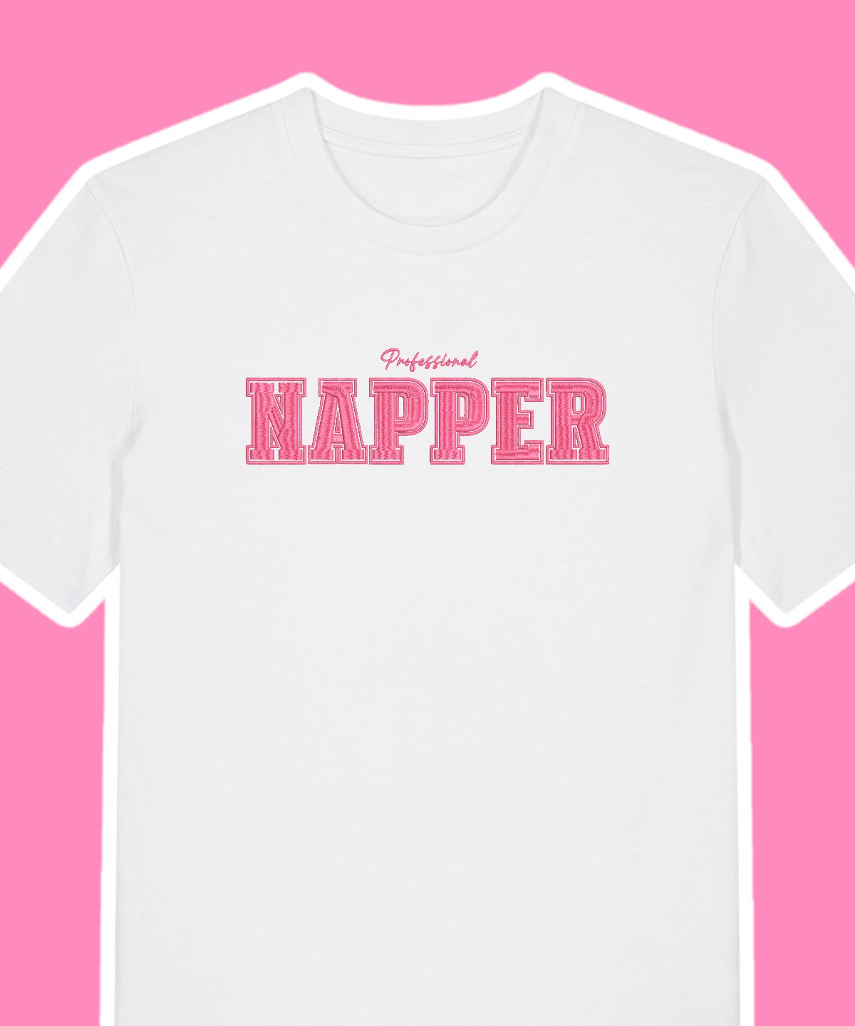 Professional Napper embroidered t-shirt