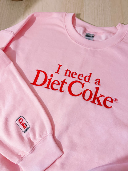 I Need a Diet Coke Sweatshirt: Must-Have Style for Fans