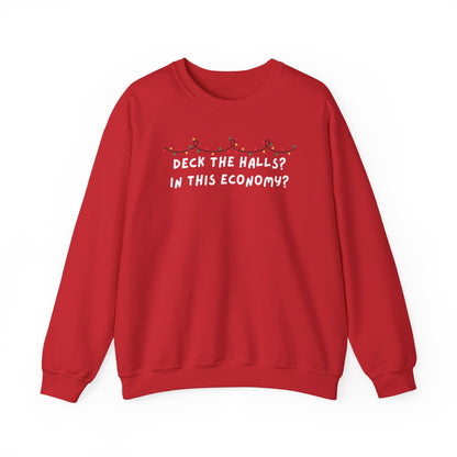 Deck The Halls printed sweatshirt - Tired Girl Apparel