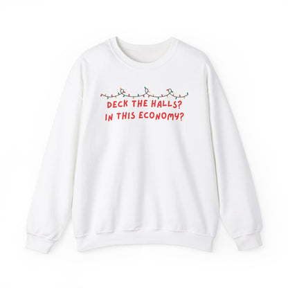 Deck The Halls printed sweatshirt - Tired Girl Apparel