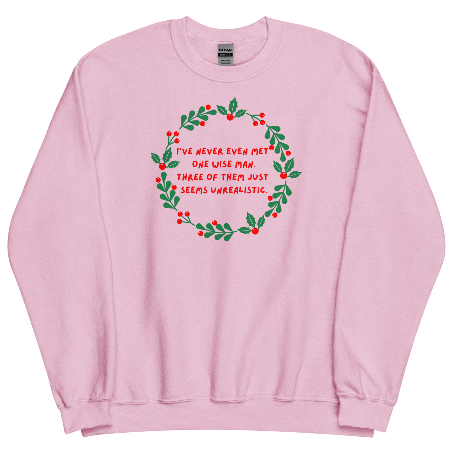 Three Wise Men printed sweatshirt - Tired Girl Apparel