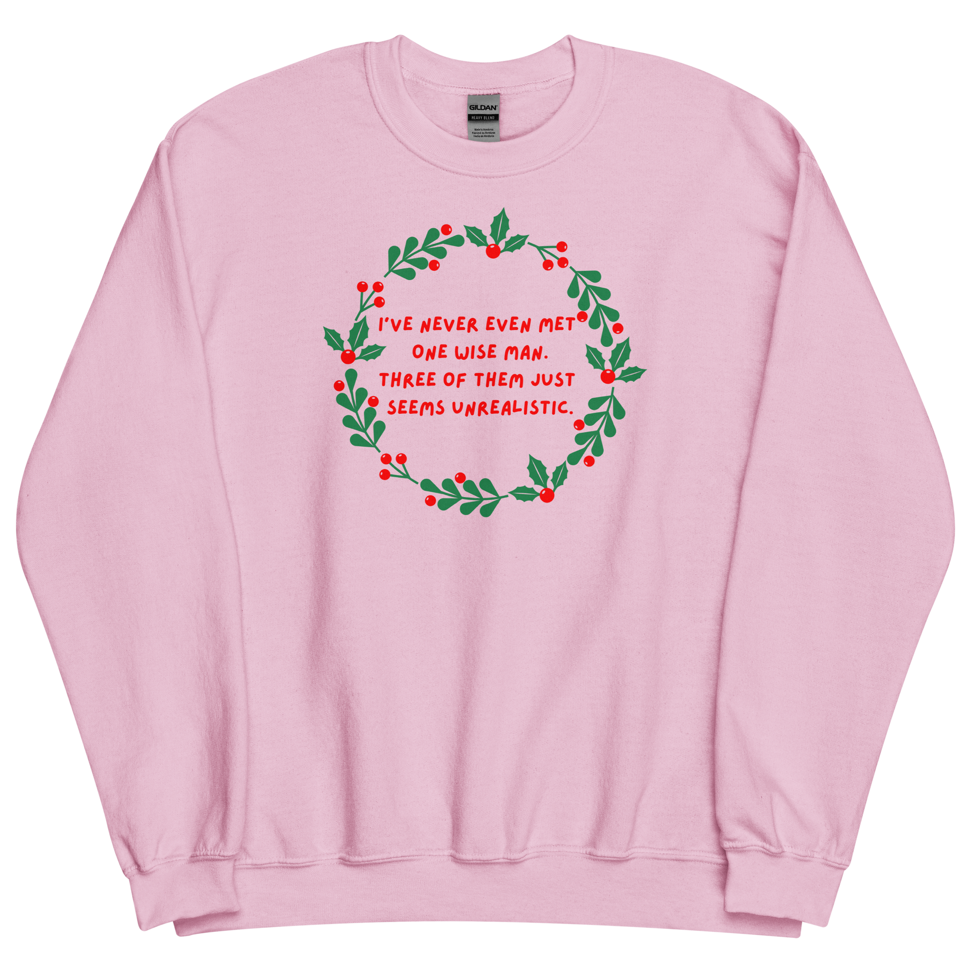 Three Wise Men printed sweatshirt - Tired Girl Apparel
