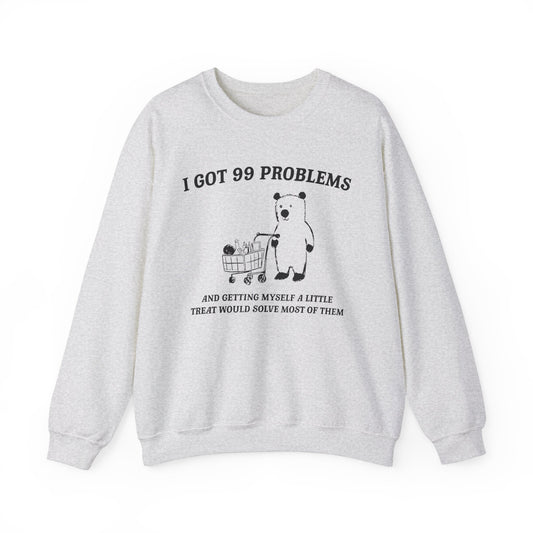 READY TO SHIP - Lil Treat crewneck - Tired Girl Apparel