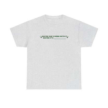 Maybe It's -Insert Medication Here- custom printed t-shirt - Tired Girl Apparel