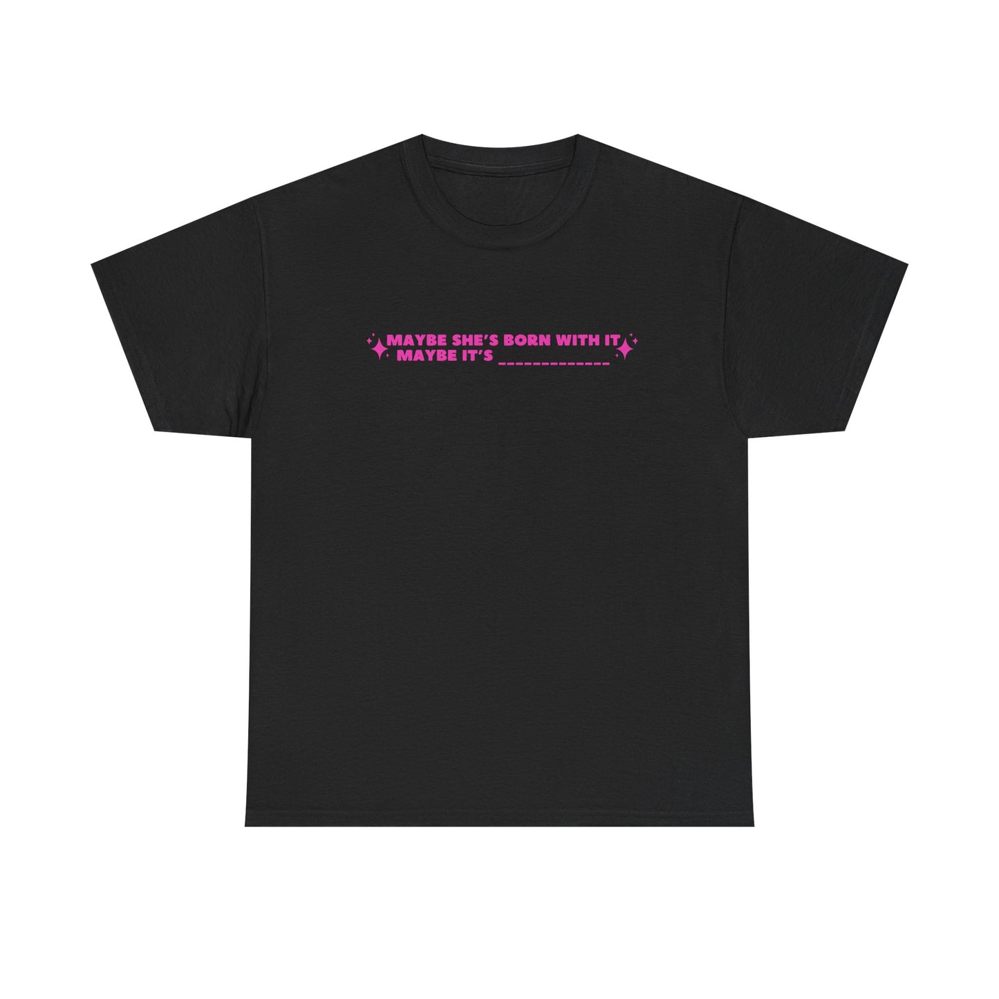 Maybe It's -Insert Medication Here- custom printed t-shirt - Tired Girl Apparel