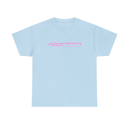 Maybe It's -Insert Medication Here- custom printed t-shirt - Tired Girl Apparel
