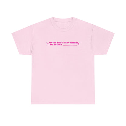 Maybe It's -Insert Medication Here- custom printed t-shirt - Tired Girl Apparel