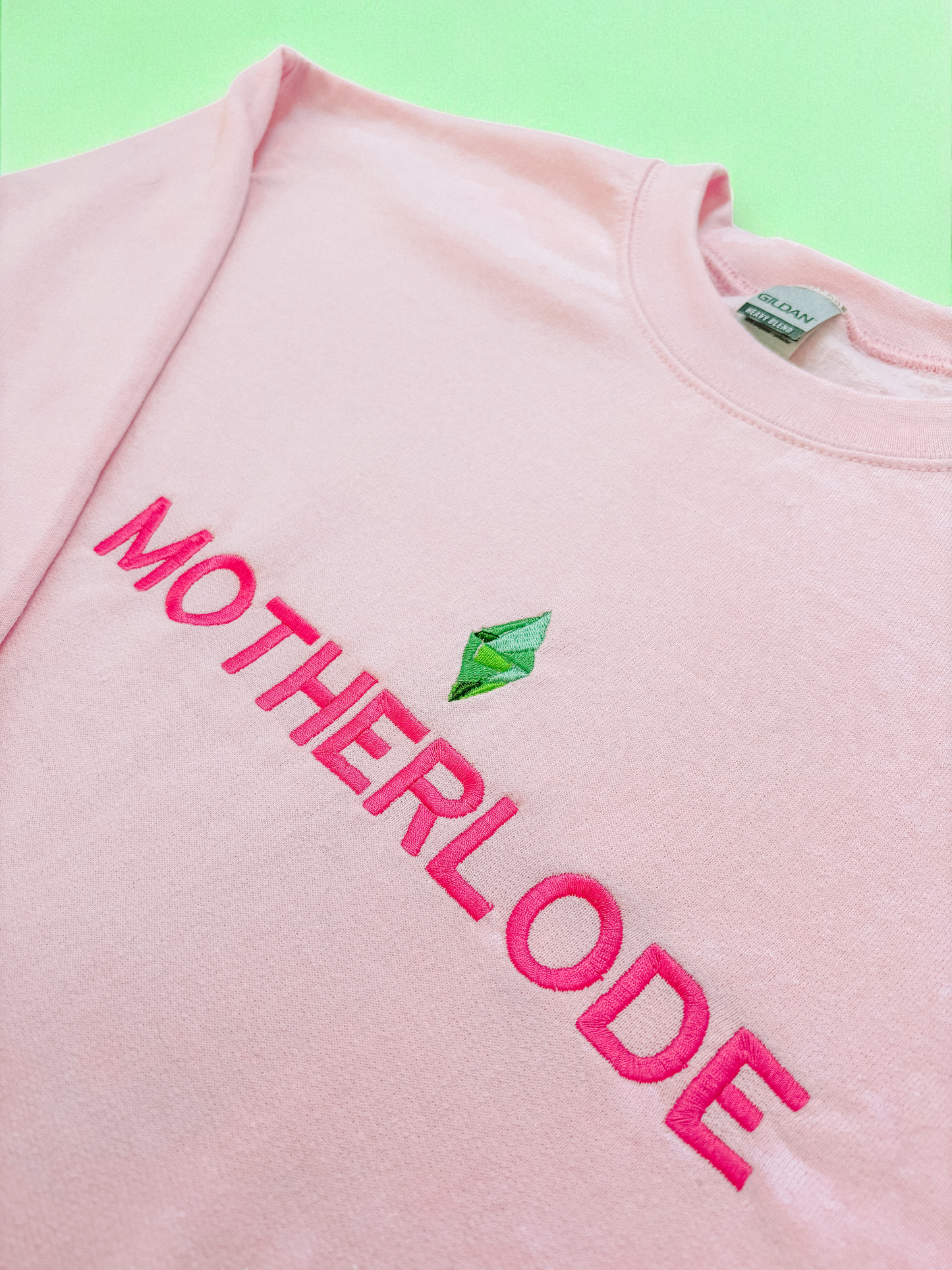 Motherlode embroidered crewneck sweatshirt