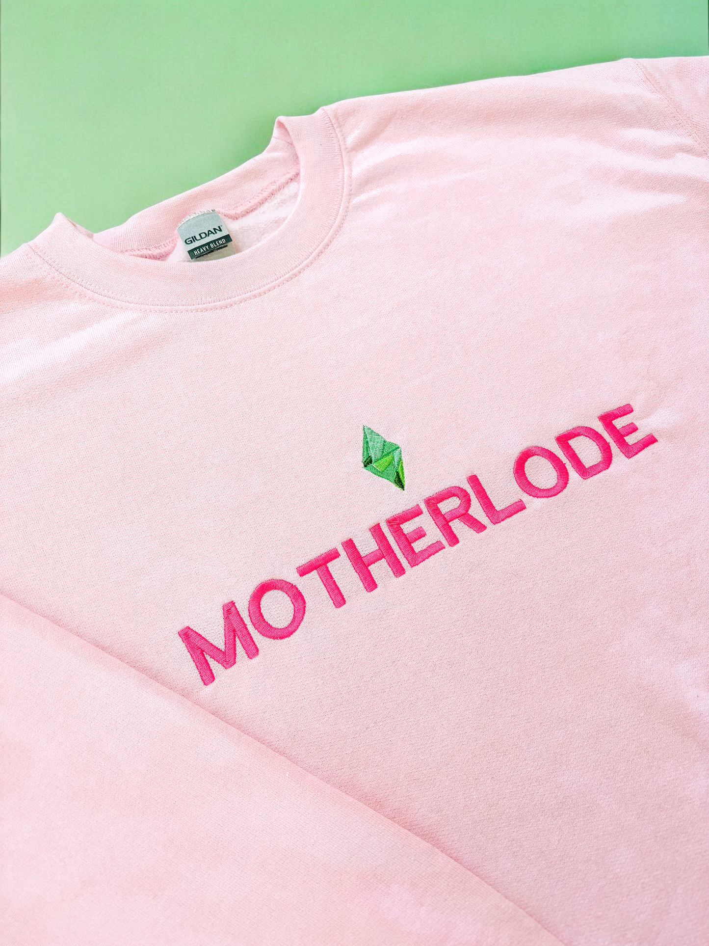Motherlode embroidered crewneck sweatshirt