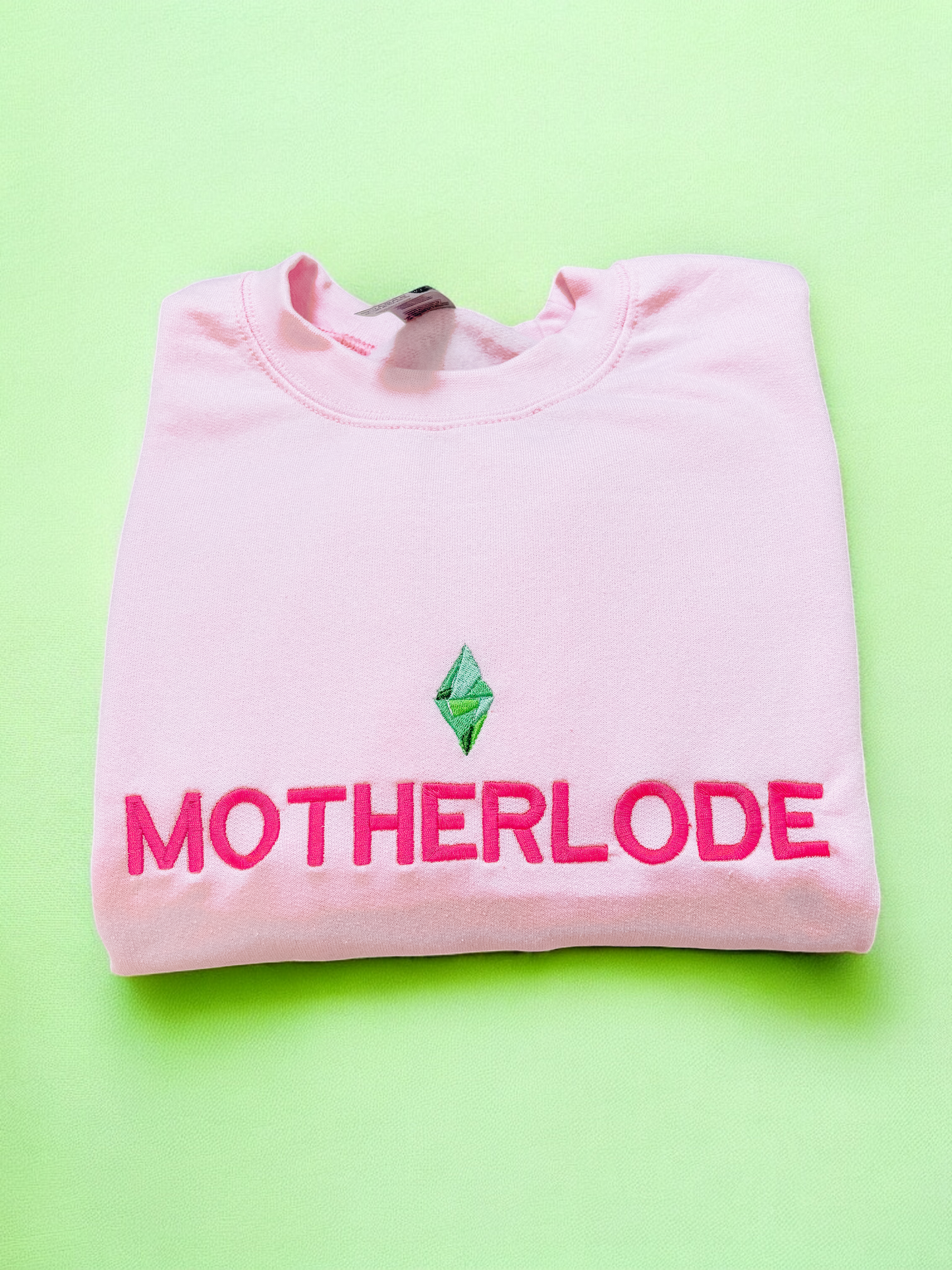 Motherlode embroidered crewneck sweatshirt
