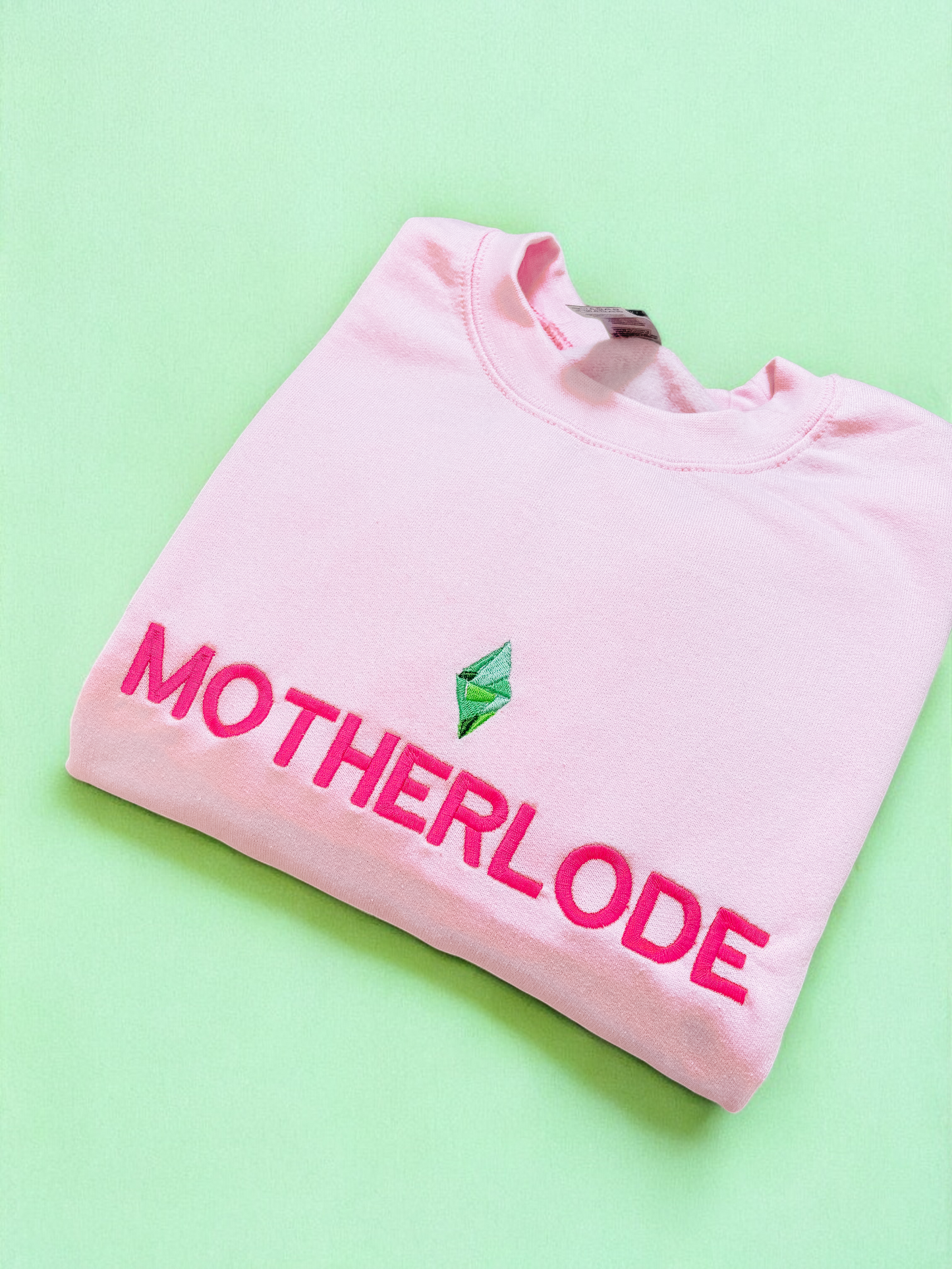 Motherlode embroidered crewneck sweatshirt